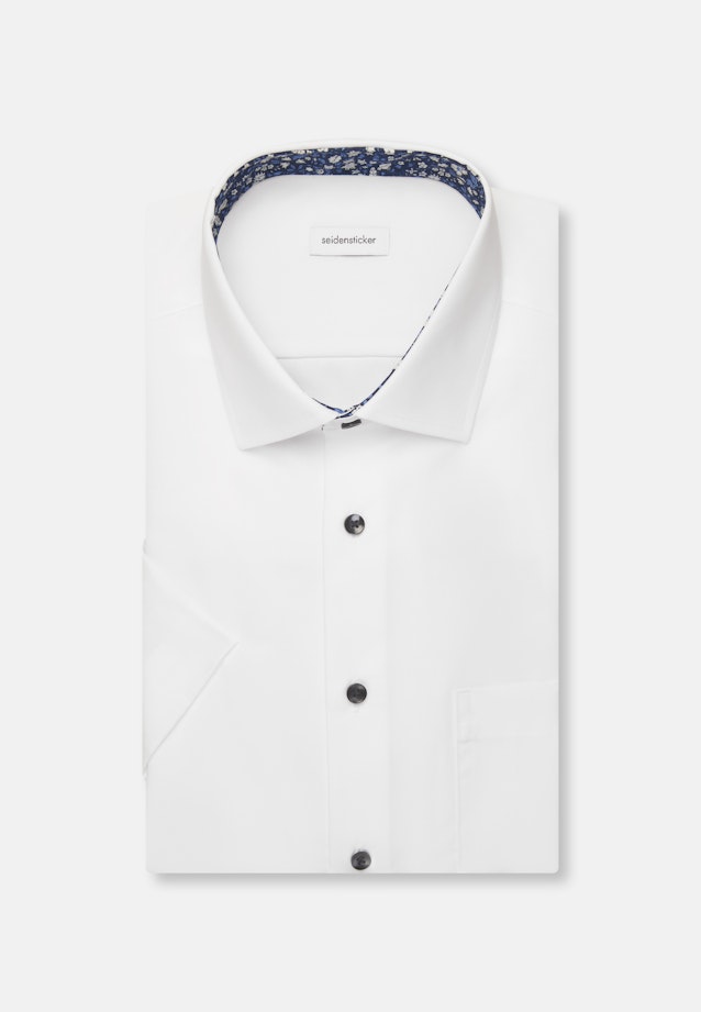 Regular Business Hemd Uni in Weiß |  Seidensticker Onlineshop