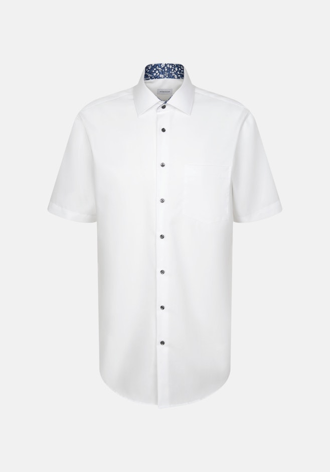 Regular Chemise d'affaires Uni dans Blanc | Boutique en ligne Seidensticker