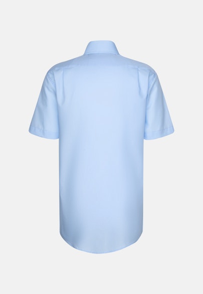 Regular Business Hemd Uni in Mittelblau |  Seidensticker Onlineshop