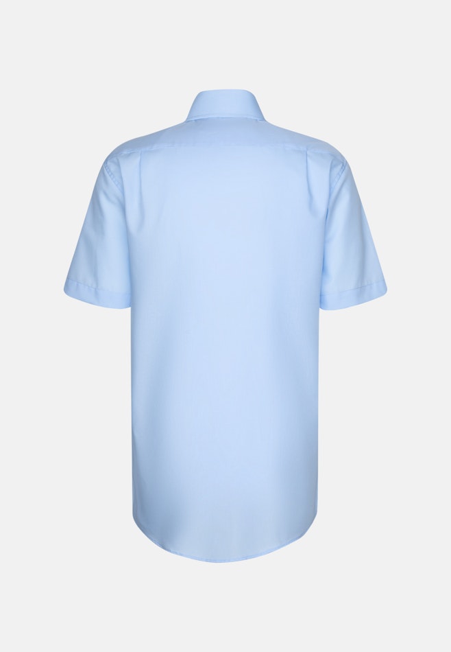 Regular Business Hemd Uni in Mittelblau | Seidensticker Onlineshop