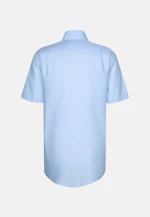 Regular Chemise d'affaires Uni in Bleu Moyen |  Seidensticker Onlineshop