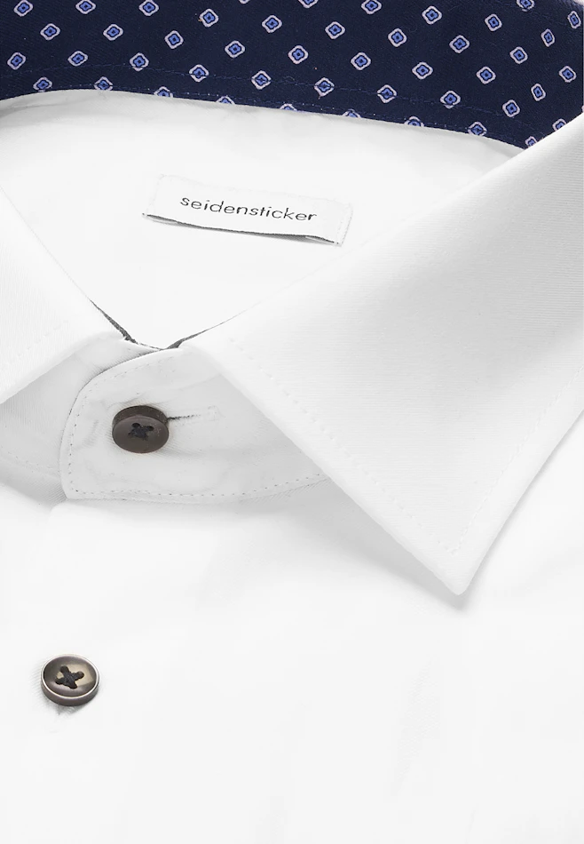 Regular Business Hemd Uni in Weiß | Seidensticker Onlineshop