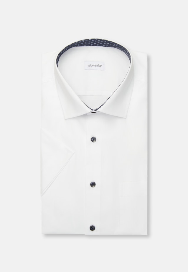 Regular Business Hemd Uni in Weiß |  Seidensticker Onlineshop