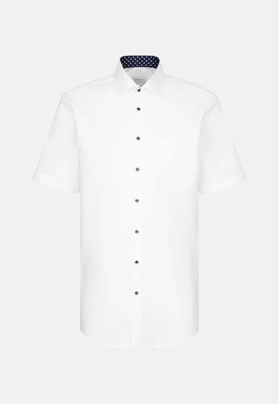 Regular Business Hemd Uni in Weiß |  Seidensticker Onlineshop