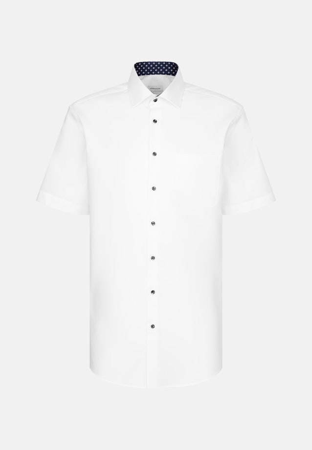 Regular Business Hemd Uni in Weiß |  Seidensticker Onlineshop