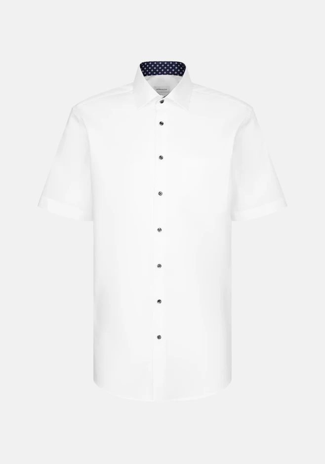 Regular Business shirt Uni in White | Seidensticker online shop