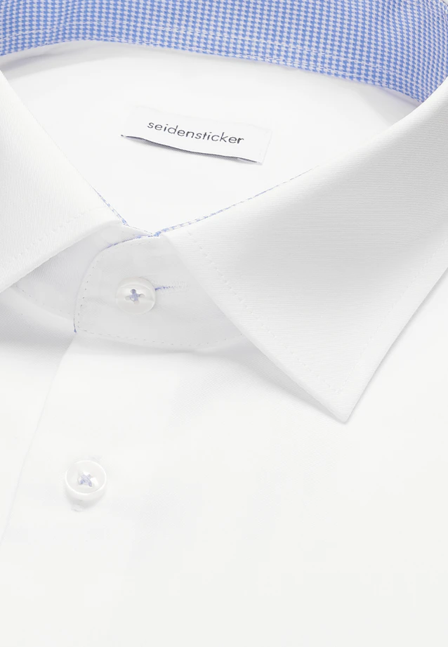Regular Business Hemd Uni in Weiß |  Seidensticker Onlineshop