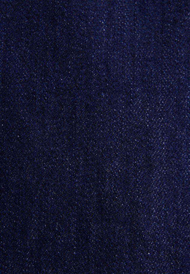 Weste aus Baumwolltwill mit Bindegürtel in Dunkelblau |  Seidensticker Onlineshop