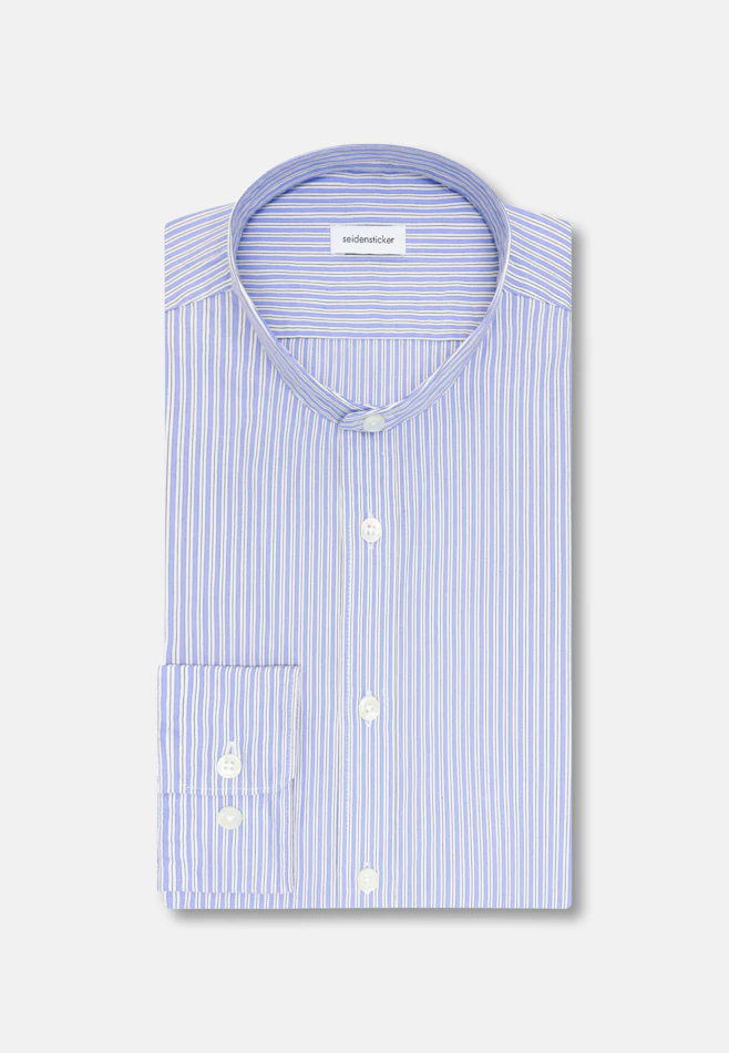 Slim Casual Hemd Gestreift in Hellblau | Seidensticker Onlineshop