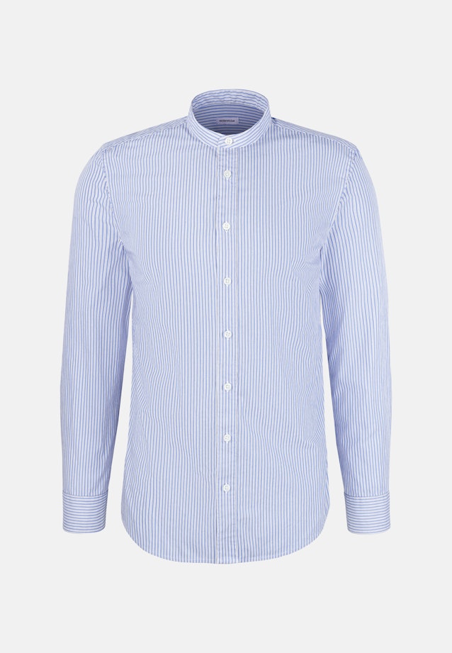 Slim Casual Hemd Gestreift in Hellblau |  Seidensticker Onlineshop