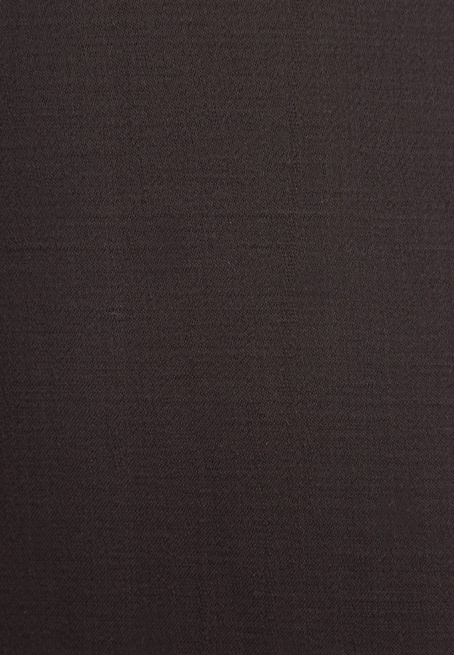 Satinierter zweireihiger Blazer mit Pattentaschen aus Leinen Mix in Marron |  Seidensticker Onlineshop