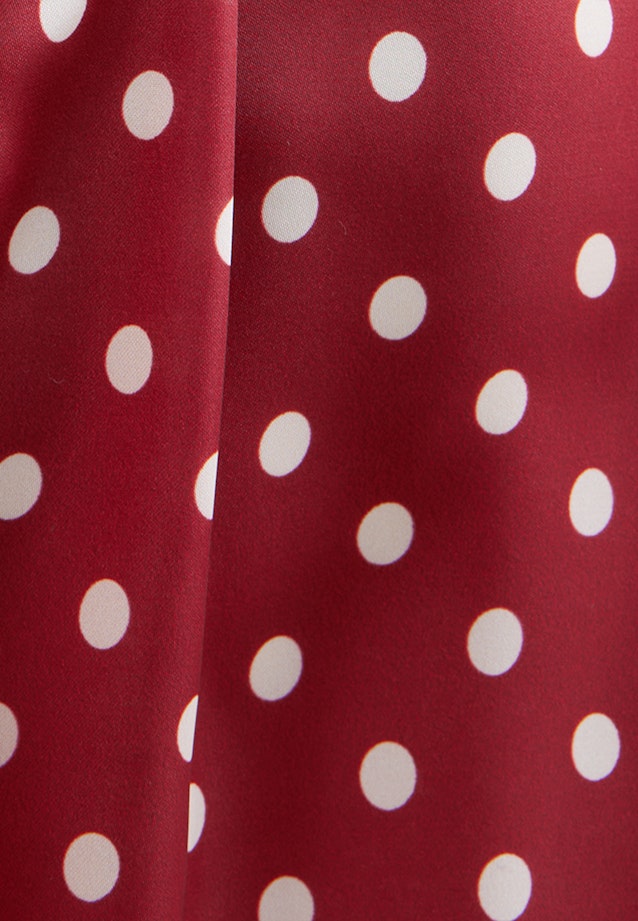 Blusentop mit Tupfenprint in Rot |  Seidensticker Onlineshop
