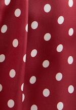 Blusentop mit Tupfenprint in Rot |  Seidensticker Onlineshop