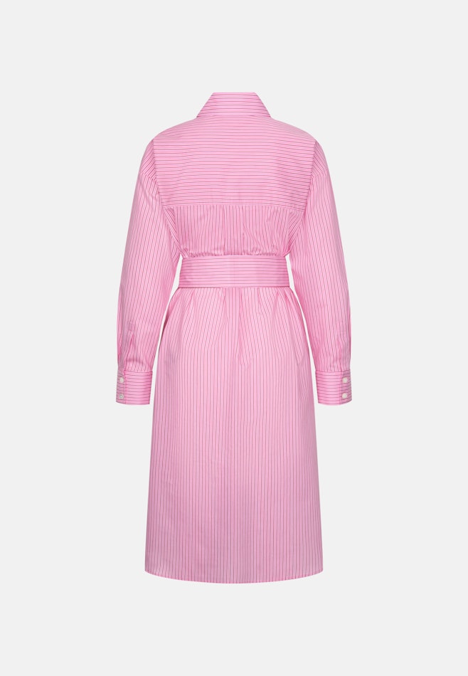 Oversized Hemdblusenkleid mit Taillengürtel in Rosa | Seidensticker online shop
