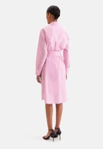 Oversized Hemdblusenkleid mit Taillengürtel in Rosa |  Seidensticker Onlineshop