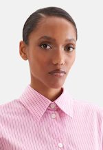 Oversized Hemdblusenkleid mit Taillengürtel in Rosa |  Seidensticker Onlineshop