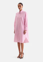 Oversized Hemdblusenkleid mit Taillengürtel in Rosa |  Seidensticker Onlineshop