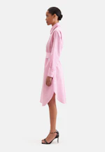 Oversized Hemdblusenkleid mit Taillengürtel in Rosa |  Seidensticker Onlineshop