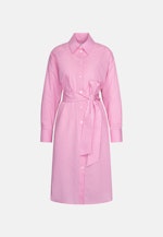 Oversized Hemdblusenkleid mit Taillengürtel in Rosa |  Seidensticker Onlineshop