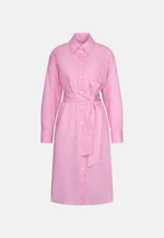Oversized Hemdblusenkleid mit Taillengürtel in Rosa |  Seidensticker Onlineshop