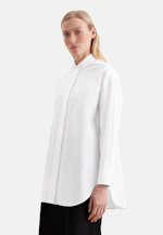 Oversized Bluse mit Kläppchenkragen in Weiß |  Seidensticker Onlineshop