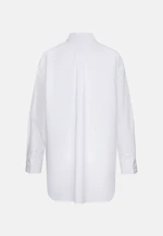 Oversized Bluse mit Kläppchenkragen in Weiß |  Seidensticker Onlineshop