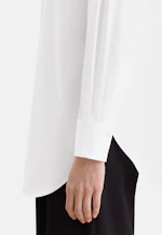 Oversized blouse with flap collar in Weiß |  Seidensticker Onlineshop