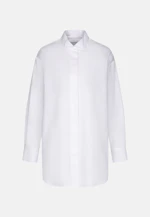 Oversized Bluse mit Kläppchenkragen in Weiß |  Seidensticker Onlineshop