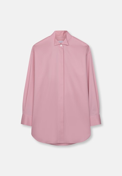 Oversized Bluse mit Kläppchenkragen in Rosa |  Seidensticker Onlineshop
