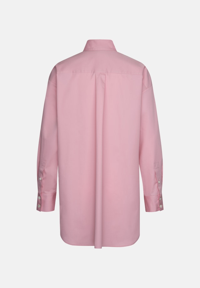 Oversized Bluse mit Kläppchenkragen in Rosa |  Seidensticker Onlineshop