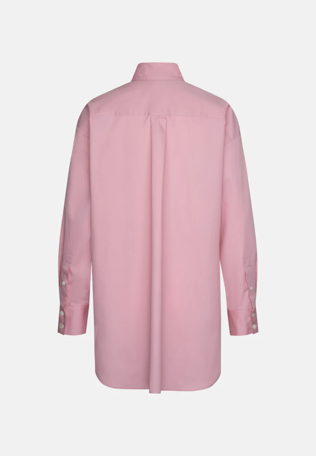 Oversized Bluse mit Kläppchenkragen in Rosa |  Seidensticker Onlineshop