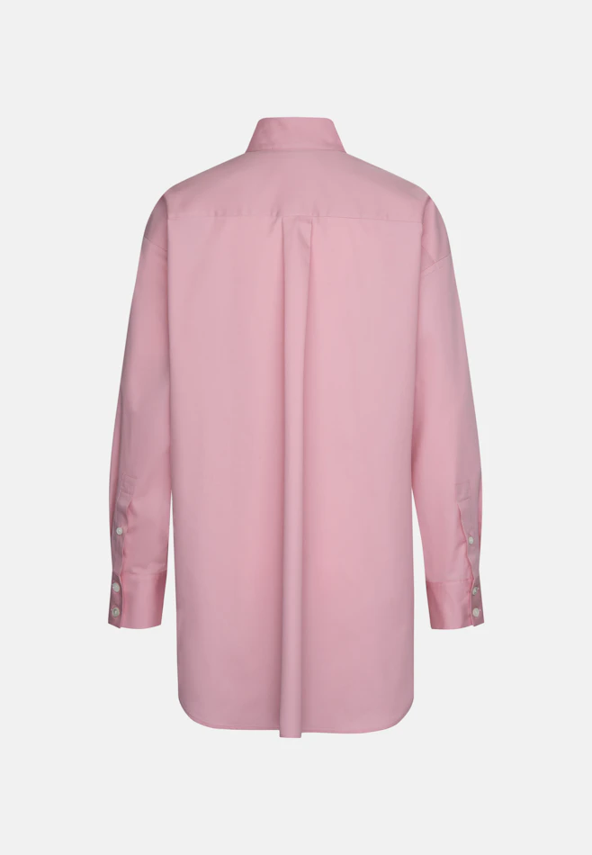 Oversized Bluse mit Kläppchenkragen in Rosa | Seidensticker Onlineshop