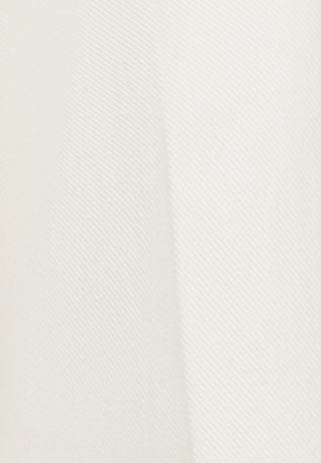 Bundfaltenhose aus Baumwolltwill in Weiß |  Seidensticker Onlineshop