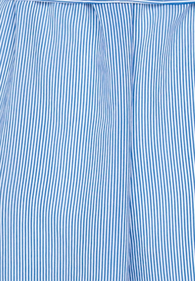 Fliessendes Hemdblusenkleid aus Viskose Mix in Mittelblau |  Seidensticker Onlineshop