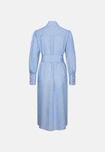 Flowing shirt dress made of viscose mix in Mittelblau |  Seidensticker Onlineshop