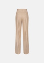 Twill Bundfaltenhose aus Leinen Mix in Beige |  Seidensticker Onlineshop