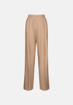 Twill Linen Pleated Trousers Mix in Beige |  Seidensticker Onlineshop