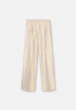 Pleated Wool Blend Trousers in Gold |  Seidensticker Onlineshop