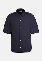 Regular Resort Hemd Uni in Dunkelblau |  Seidensticker Onlineshop