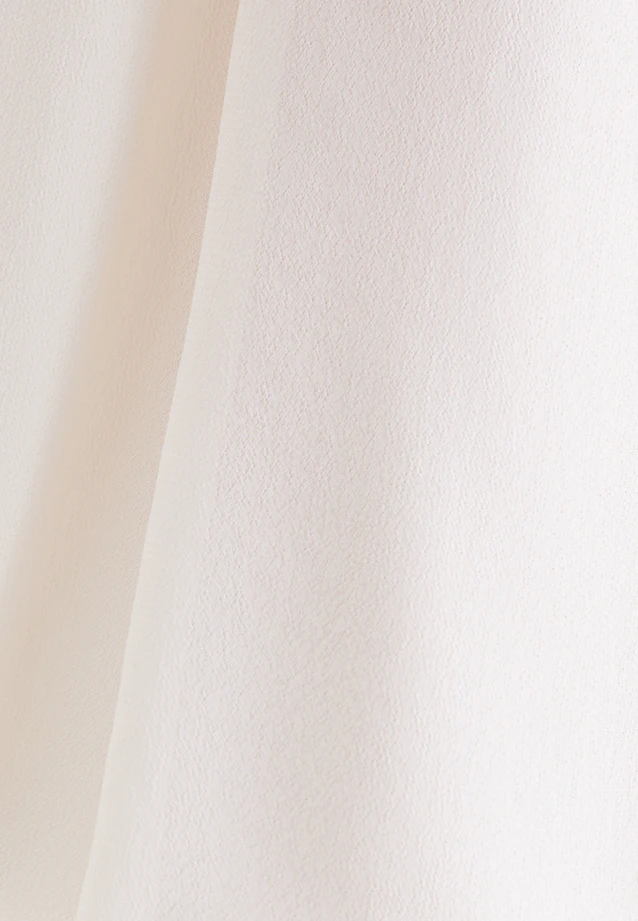 Hemdbluse mit Kräuseln und Volumenärmeln in Weiß |  Seidensticker Onlineshop