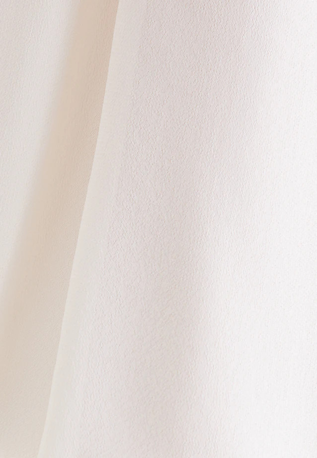 Hemdbluse mit Kräuseln und Volumenärmeln in Weiß |  Seidensticker Onlineshop