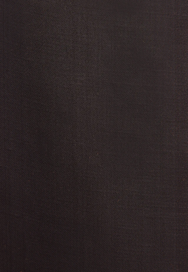 Shirtkleid in A- Linie aus Leinen Mix in Braun |  Seidensticker Onlineshop