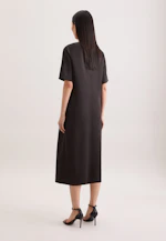 Shirtkleid in A- Linie aus Leinen Mix in Braun |  Seidensticker Onlineshop