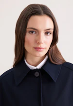 Carcoat aus Baumwolltwill in Dunkelblau |  Seidensticker Onlineshop