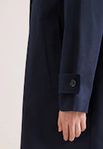 Carcoat aus Baumwolltwill in Dunkelblau |  Seidensticker Onlineshop