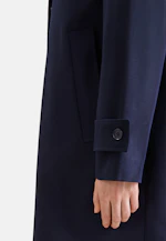 Carcoat en sergé de coton in Bleu Foncé |  Seidensticker Onlineshop