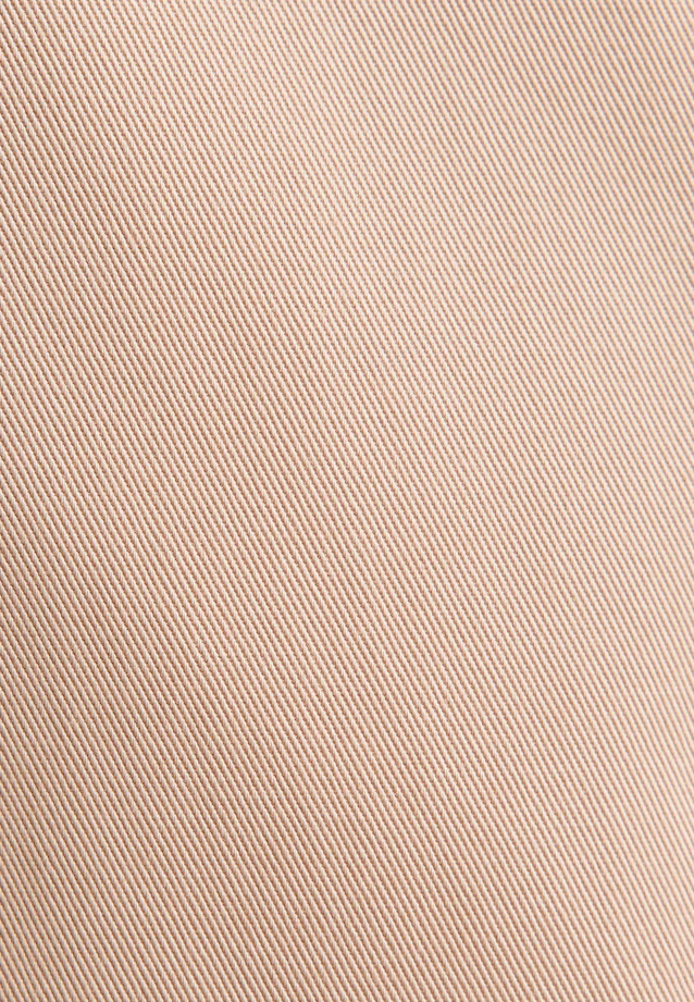 Zweireihiger Blazer mit Pattentaschen aus Baumwolltwill in Beige |  Seidensticker Onlineshop