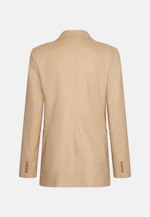 Two-button twill blazer in linen mix in Beige |  Seidensticker Onlineshop