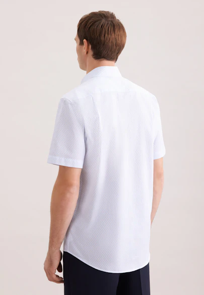 Comfort Chemise d'affaires Imprimé in Bleu Clair |  Seidensticker Onlineshop