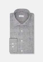 Shaped Business Hemd Karo in Dunkelblau |  Seidensticker Onlineshop